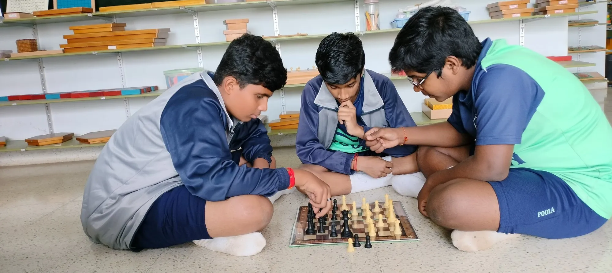 Chess Club at Poola School