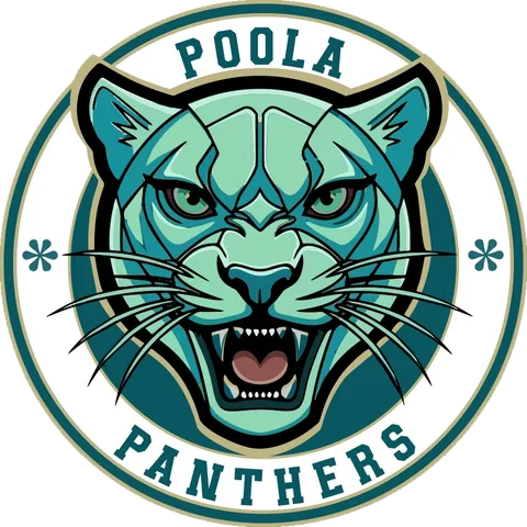 The Poola Panthers athletics crest